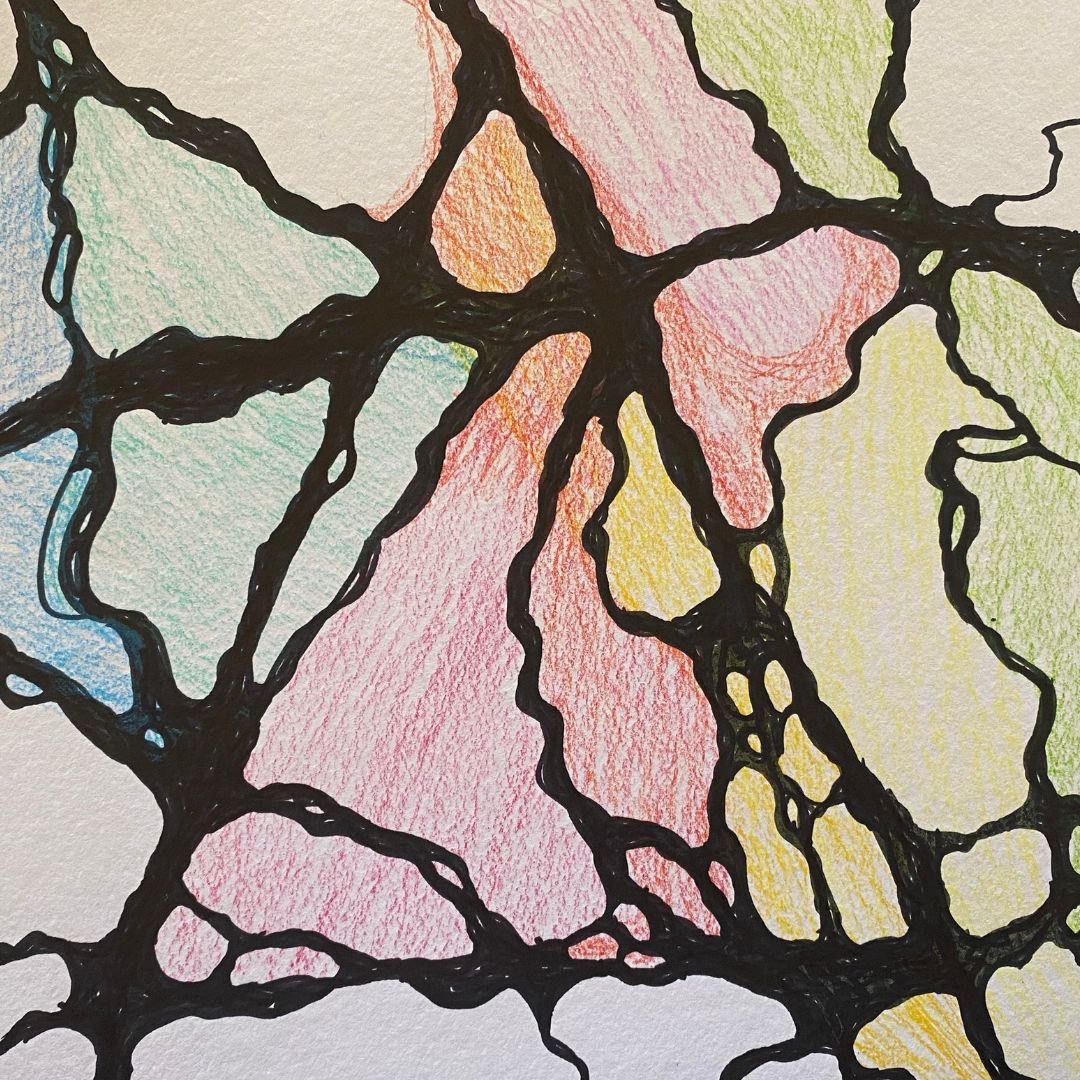 Expansion Ink Neurographica. Neurographics drawing