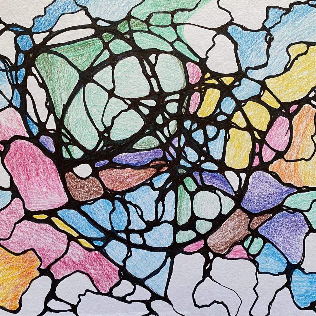Expansion Ink Neurographica. Neurographics drawing
