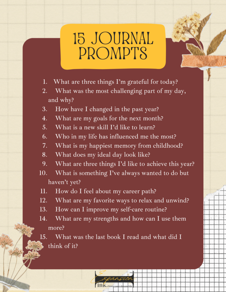 Journaling prompts. 5 Easy Ways to Start Journaling