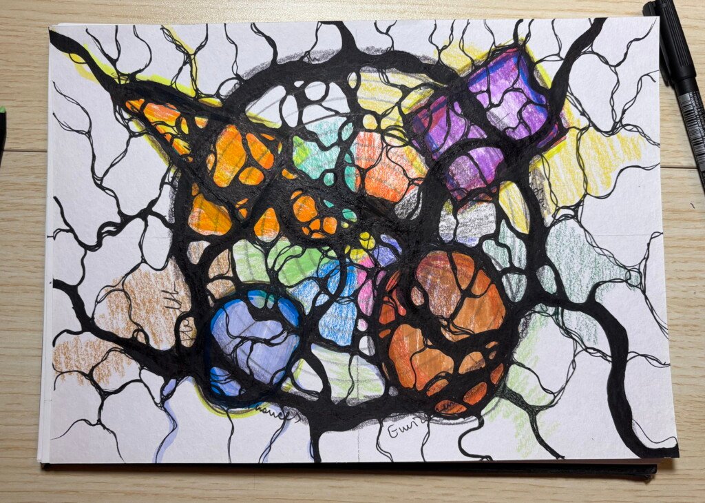 Wheel of Life drawing