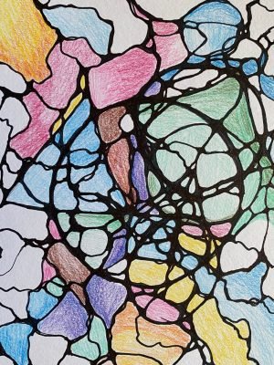 Expansion Ink Neurographica. Neurographics drawing